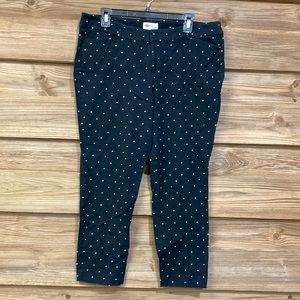 Polka Dot Ankle Pants